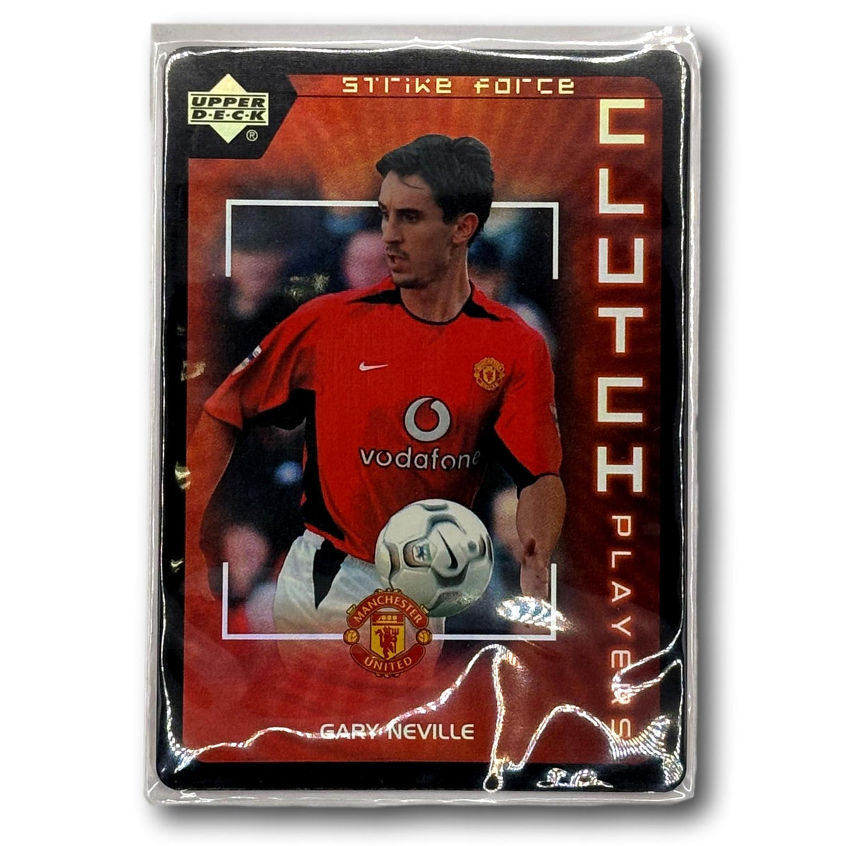 Upper Deck 2003 - Strike Force - Clutch Players - Manchester United - Gary Neville