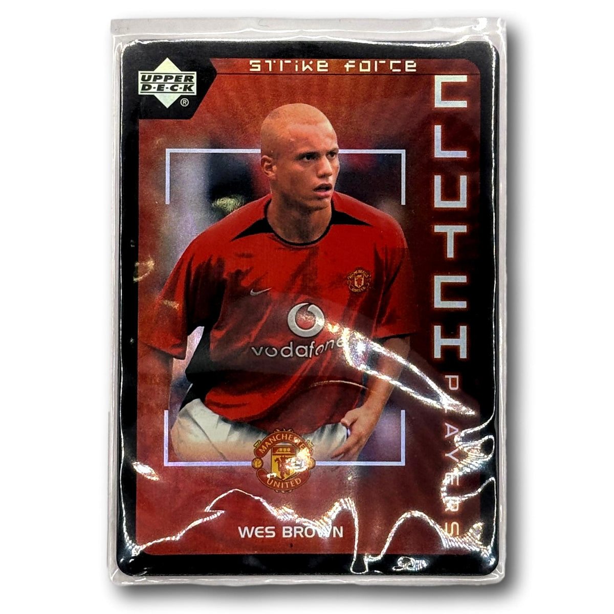 Upper Deck 2003 - Strike Force - Clutch Players - Manchester United - Wes Brown
