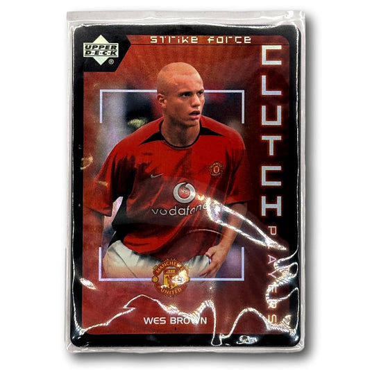 Upper Deck 2003 - Strike Force - Clutch Players - Manchester United - Wes Brown