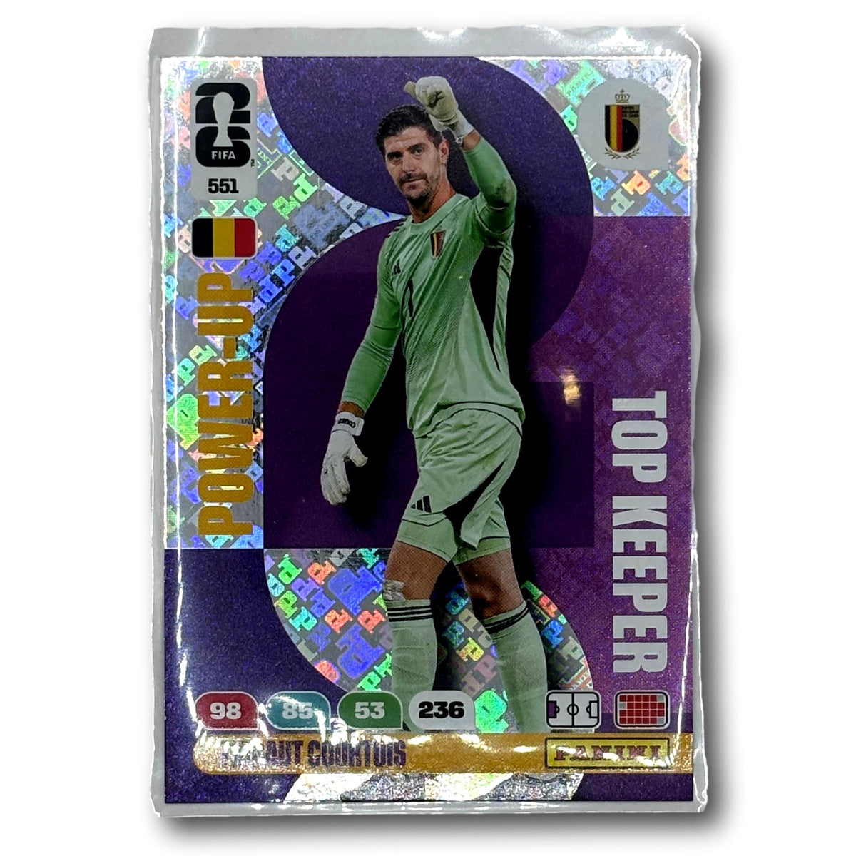 Adrenalyn FIFA World Cup 2026 - Power-Up - Thibaut Courtois #551