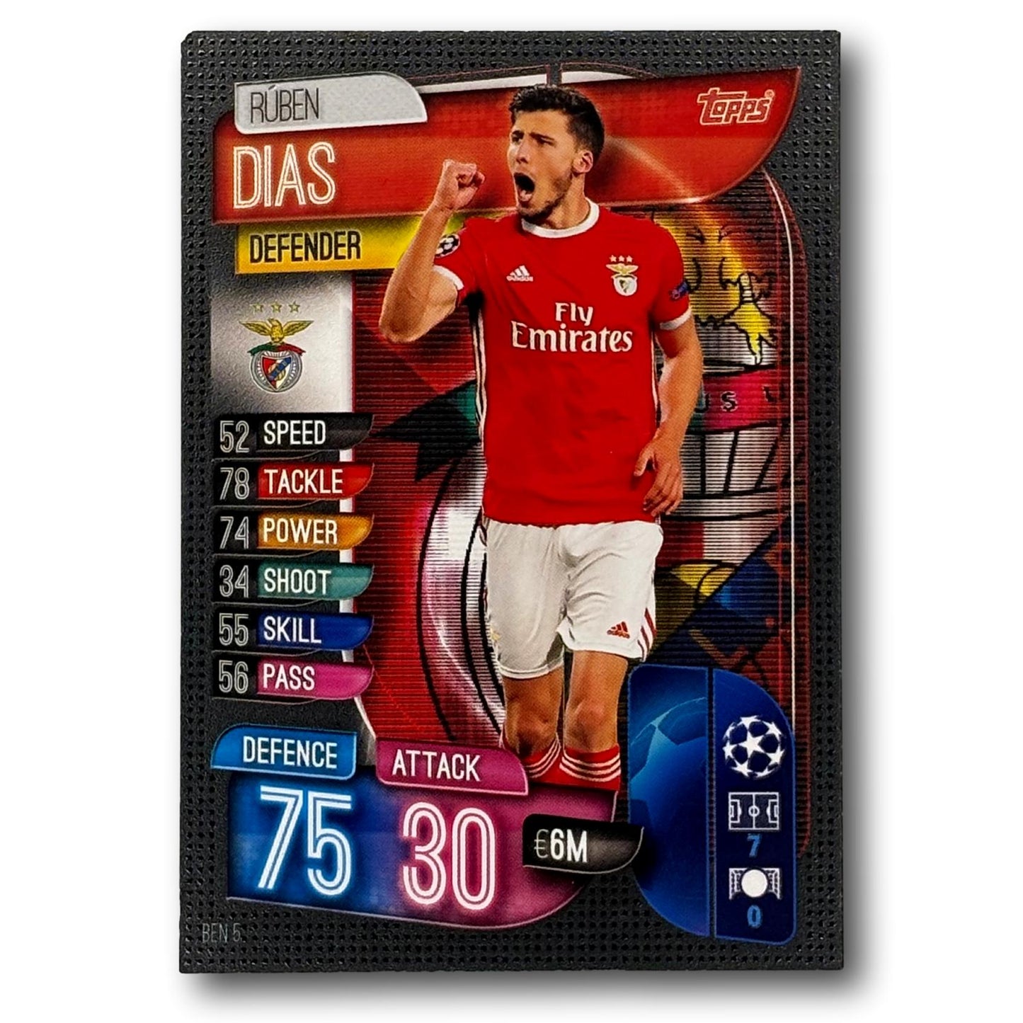Topps Match Attax 2019/20 - Défenseur - Ruben Dias