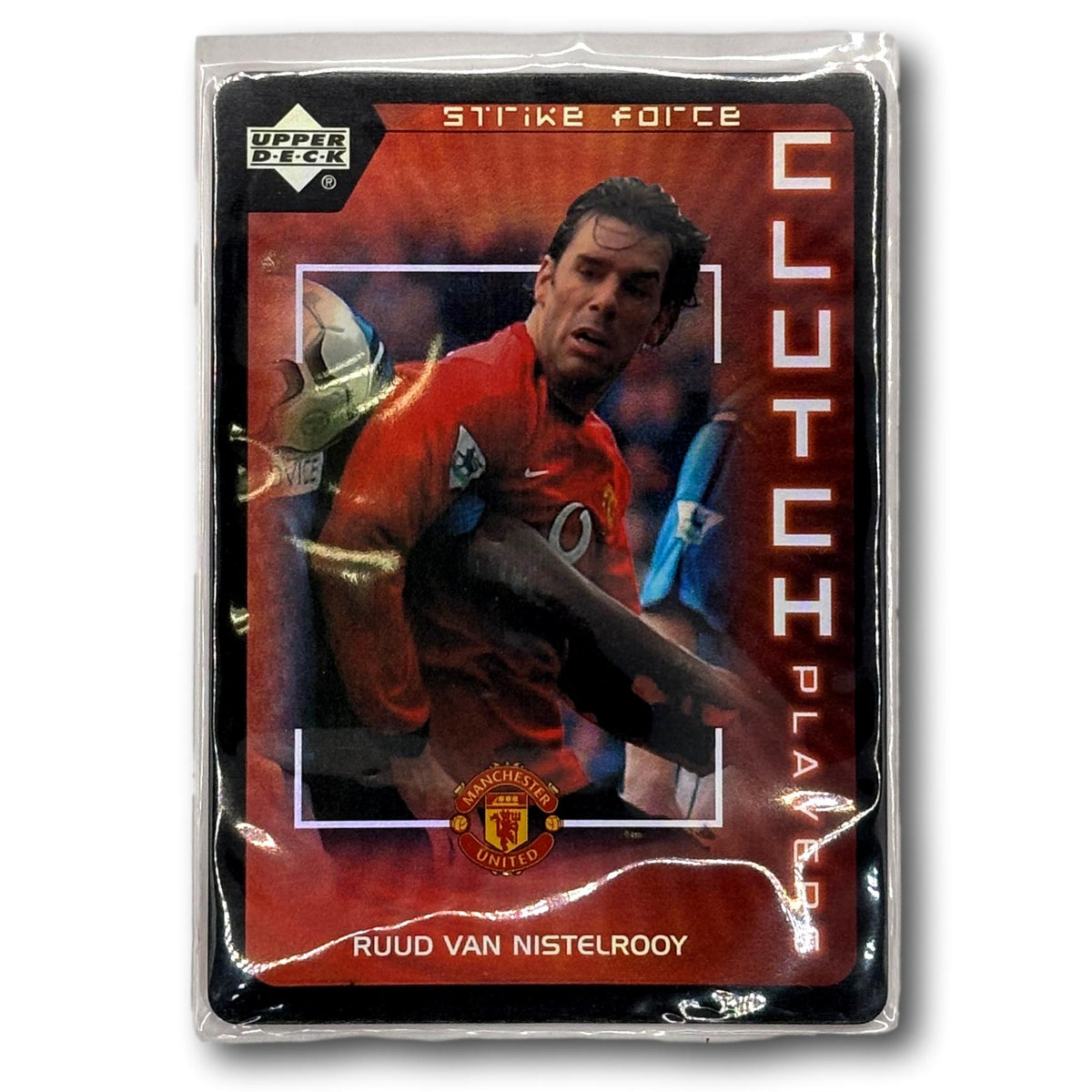 Upper Deck 2003 - Strike Force - Clutch Players - Manchester United - Ruud Van Nistelrooy
