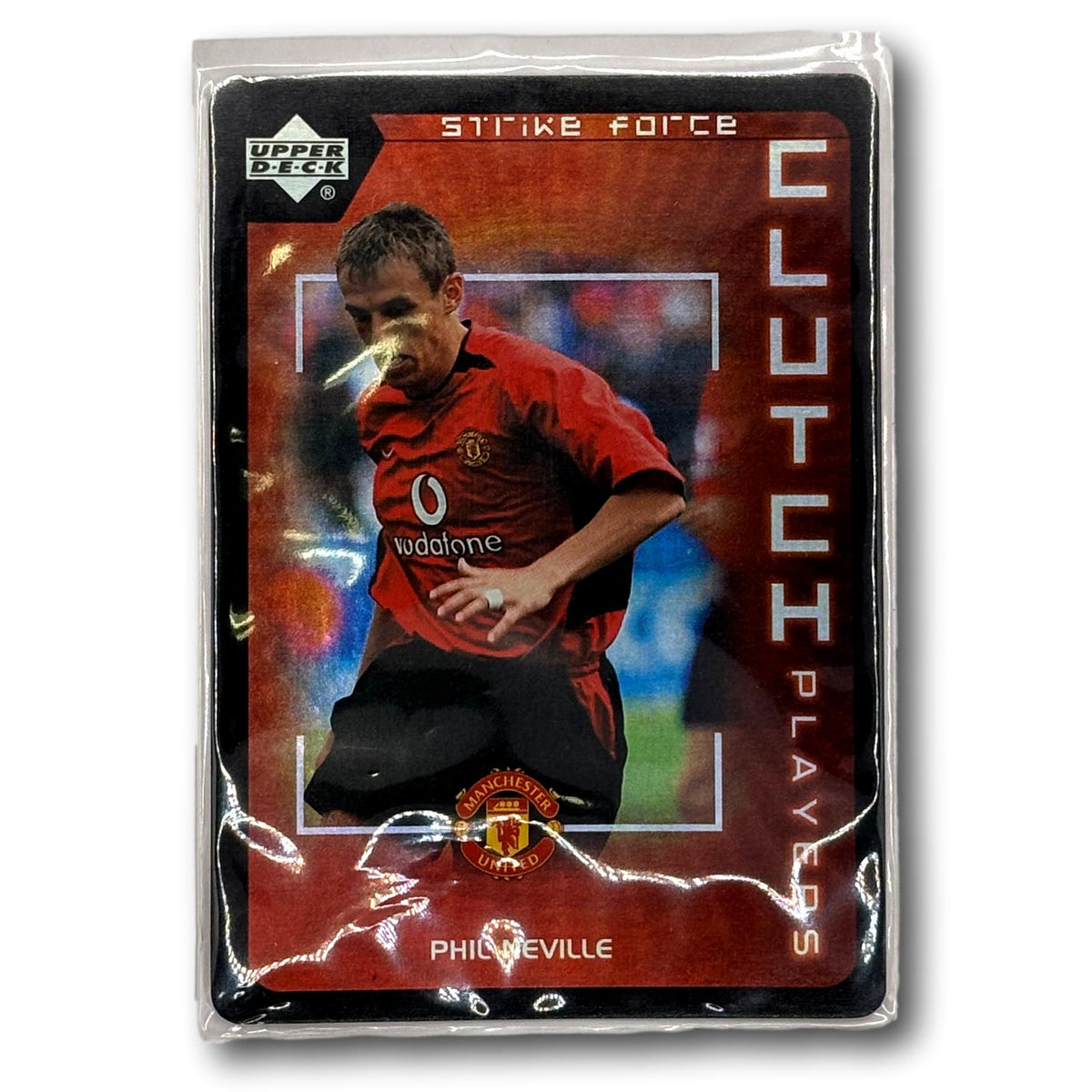 Upper Deck 2003 - Strike Force - Clutch Players - Manchester United - Phil Neville