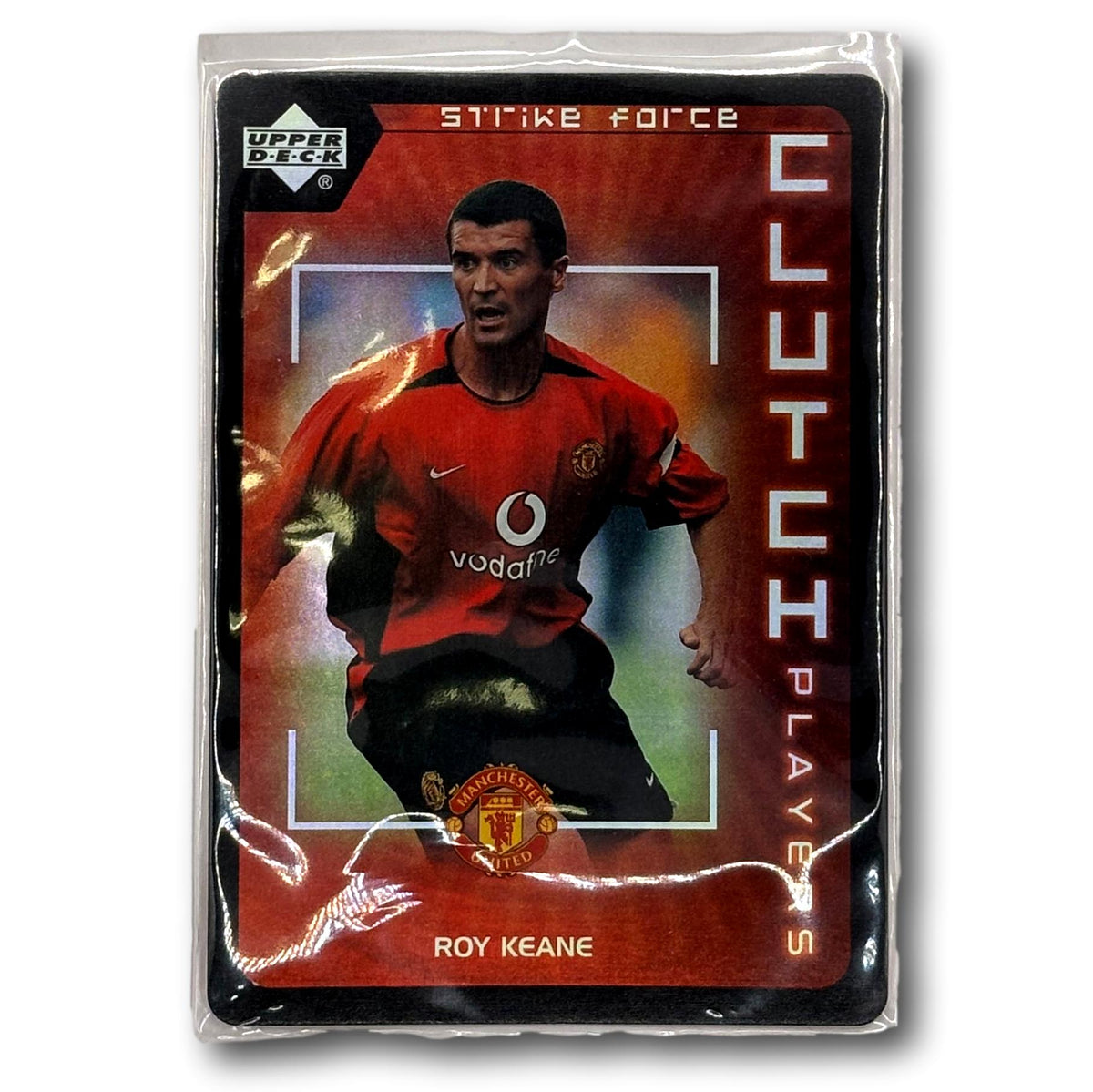 Upper Deck 2003 - Strike Force - Clutch Players - Manchester United - Roy Keane