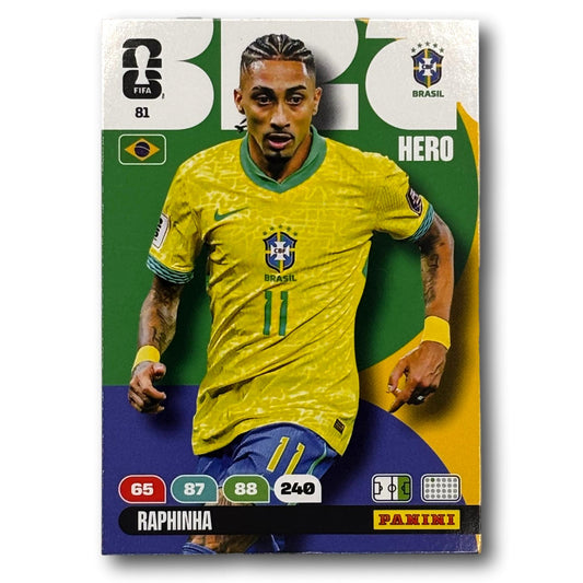 Adrenalyn FIFA World Cup 2026 - Raphinha #81