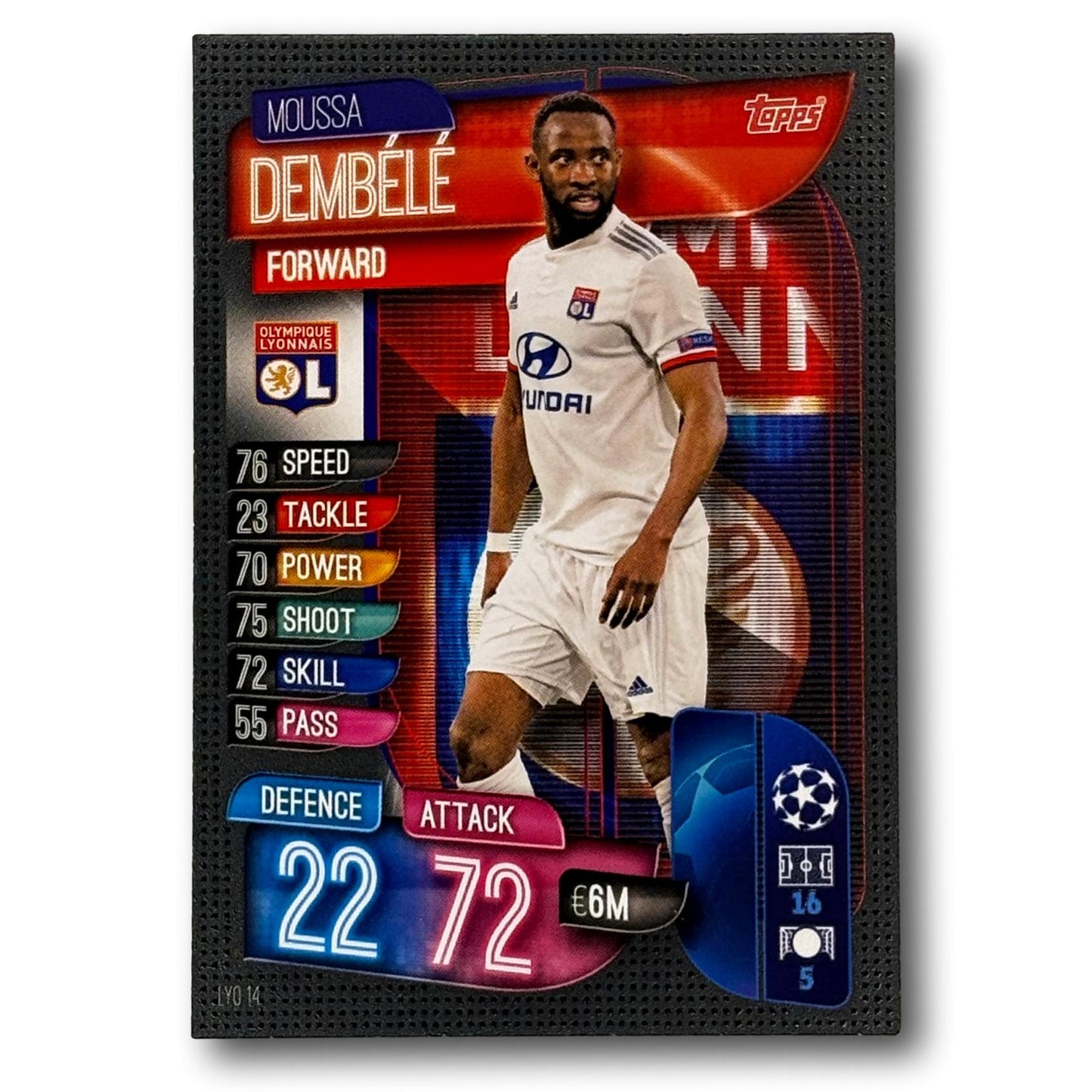 Topps Match Attax 2019/20 - Attaquant - Moussa Dembélé