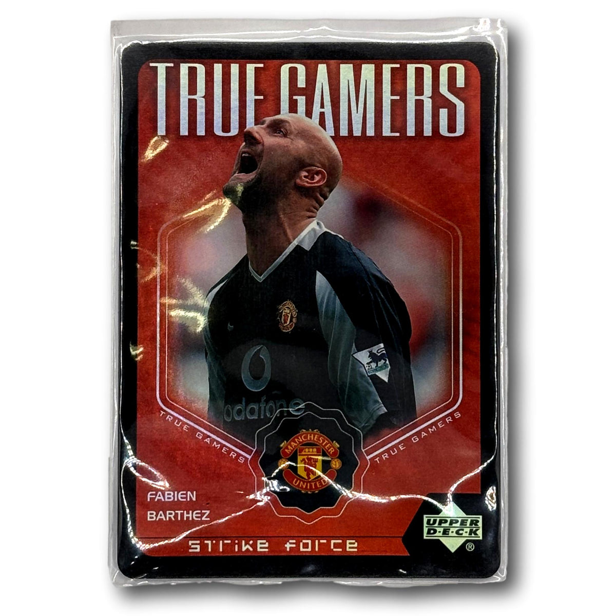 Upper Deck 2003 - Strike Force - True Gamers - Manchester United - Fabien Barthez