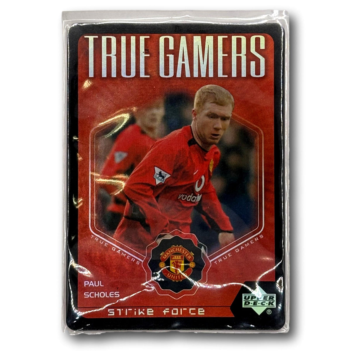 Upper Deck 2003 - Strike Force - True Gamers - Manchester United - Paul Scholes