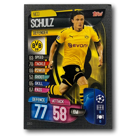 Topps Match Attax 2019/20 - Defender - Nico Schulz