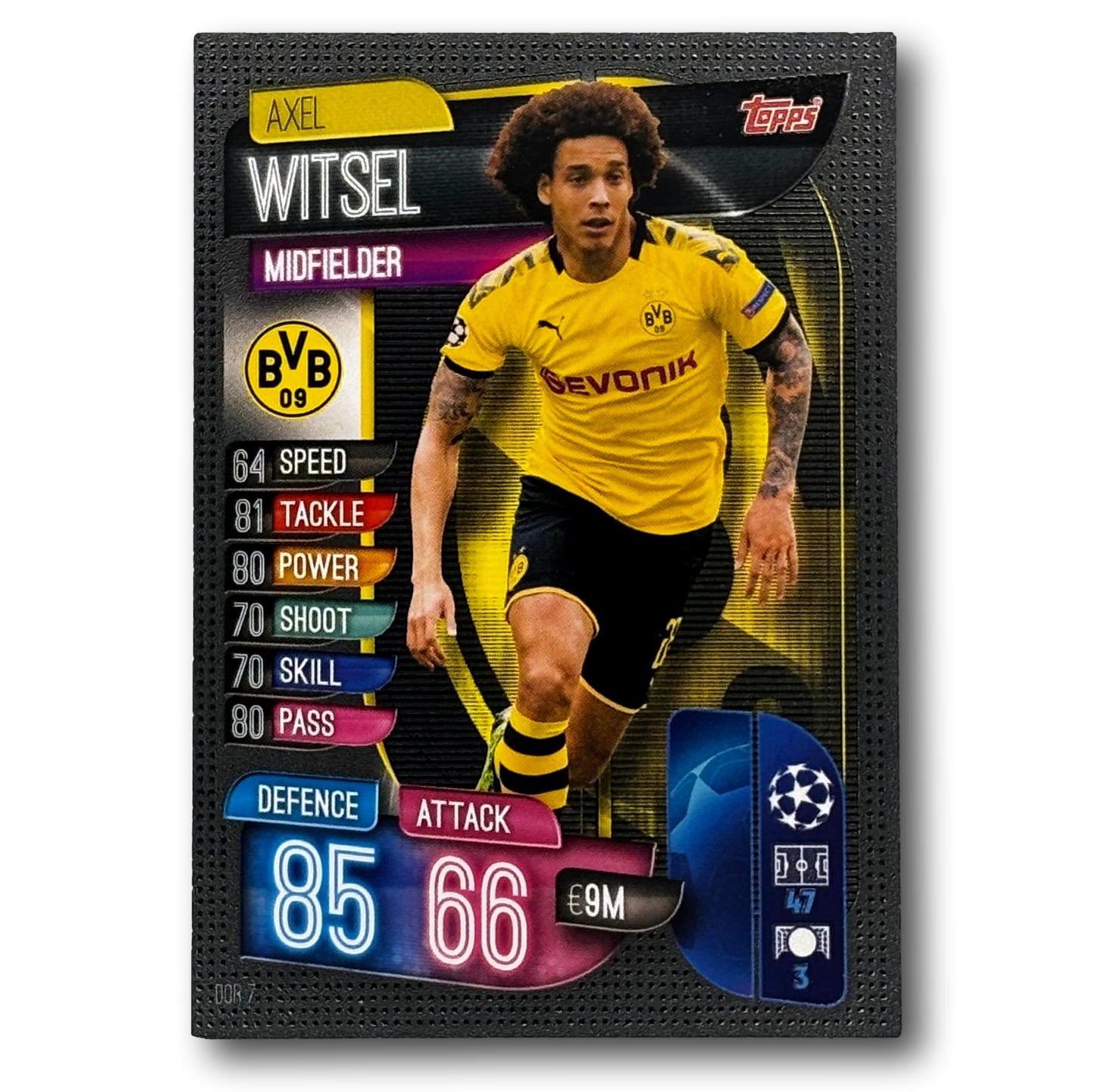 Topps Match Attax 2019/20 - Milieu de terrain - Axel Witsel
