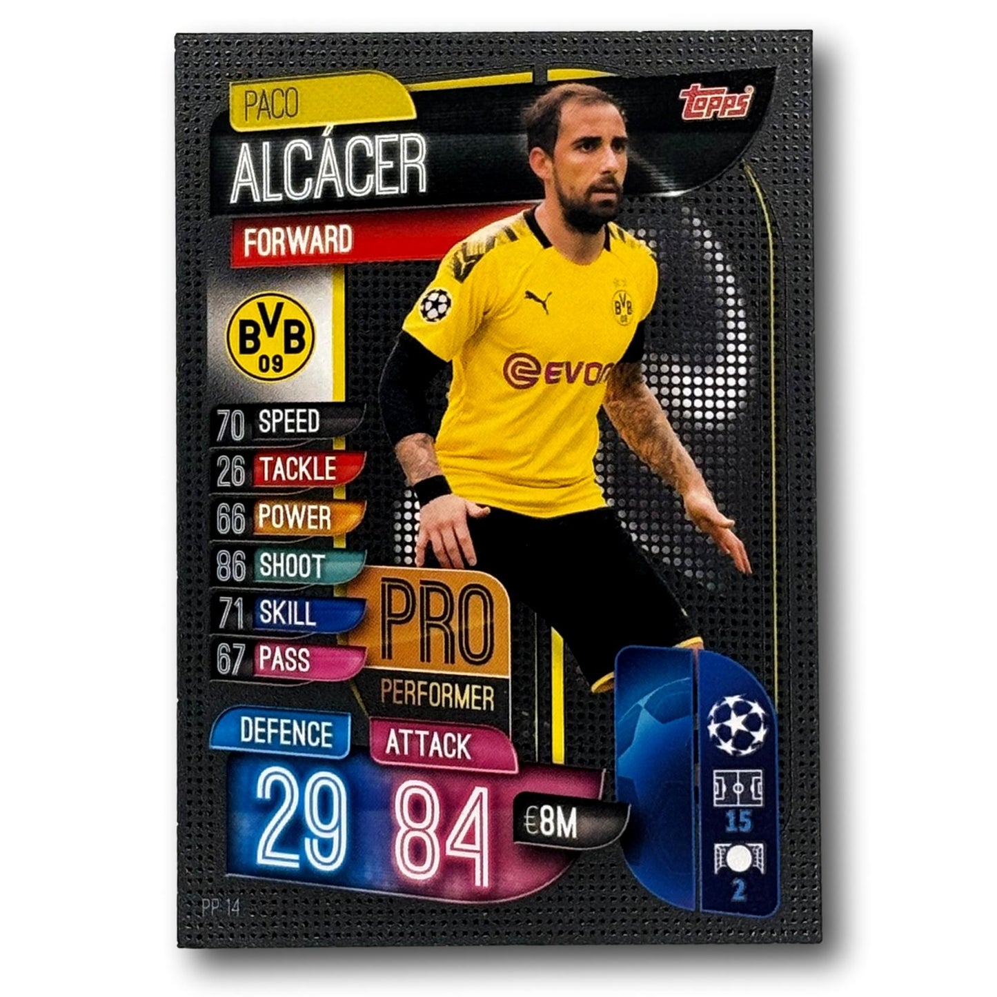 Topps Match Attax 2019/20 - Ailier - Paco Alcácer