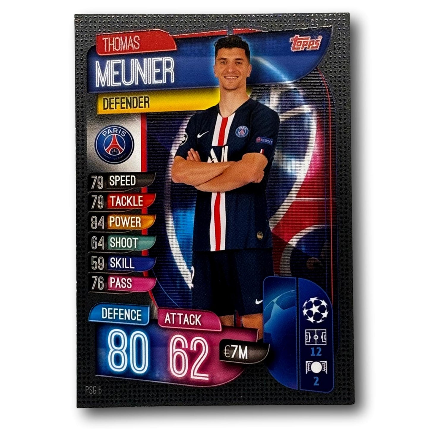 Topps Match Attax 2019/20 - Défenseur - Thomas Meunier
