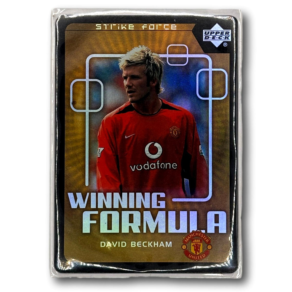 Upper Deck 2003 - Strike Force - Winning Formula - Manchester United - David Beckham