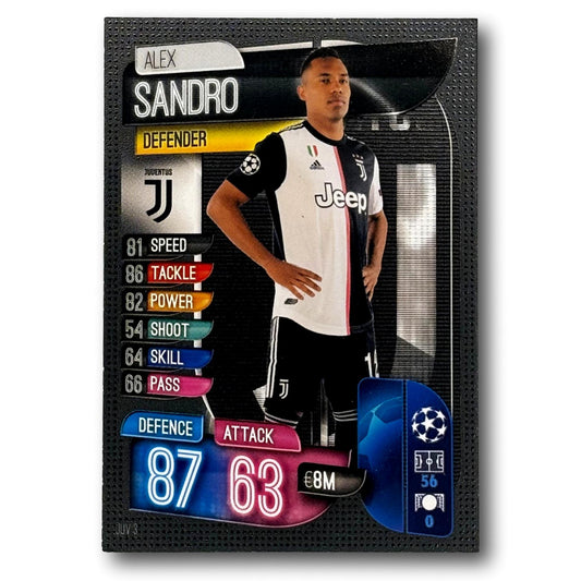 Topps Match Attax 2019/20 - Defender - Alex Sandro