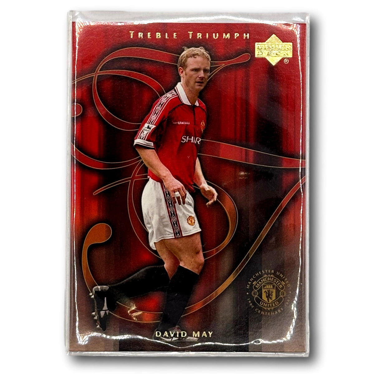 Upper Deck 2002 - Treble Triumph - Manchester United - David May