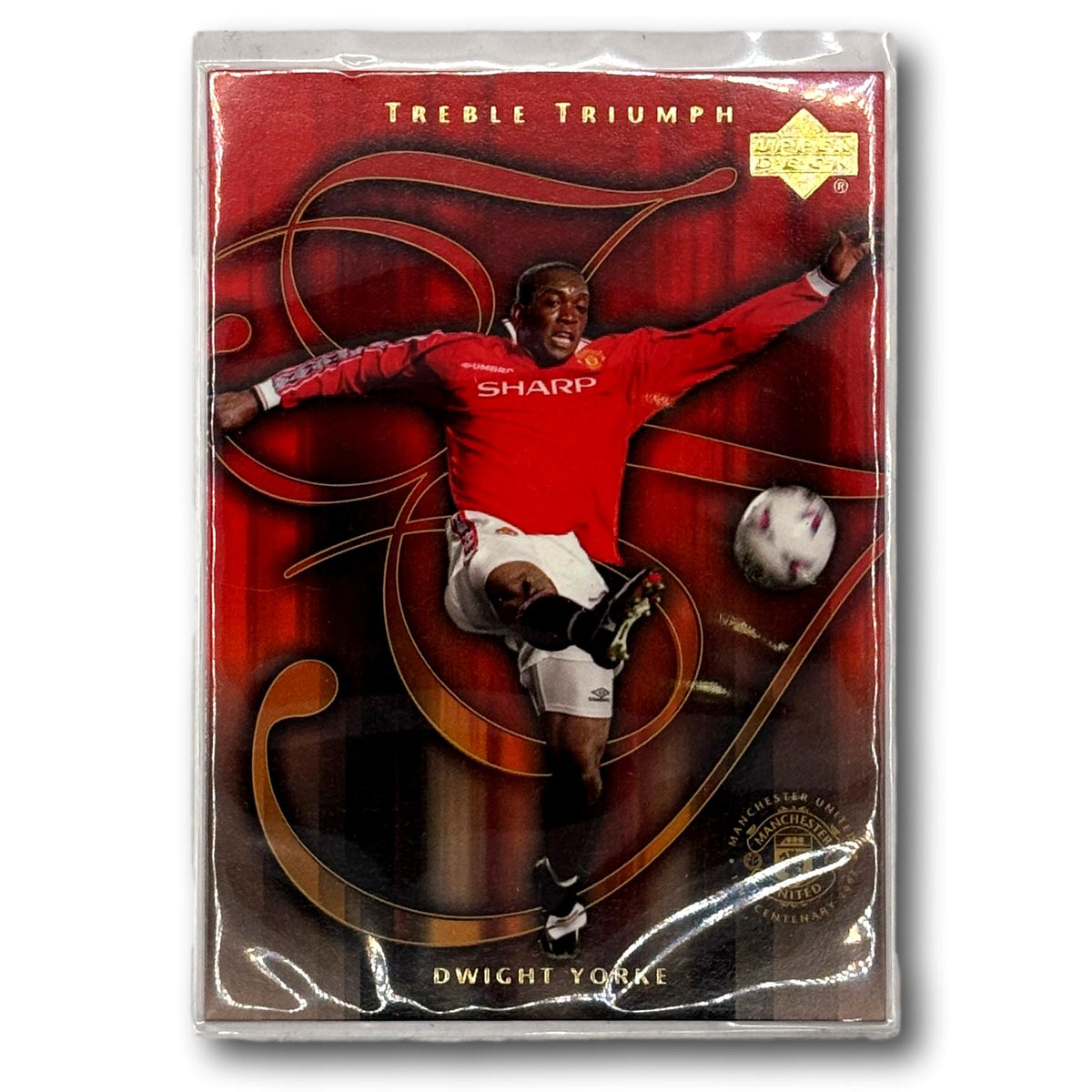 Upper Deck 2002 - Treble Triumph - Manchester United - Dwight Yorke