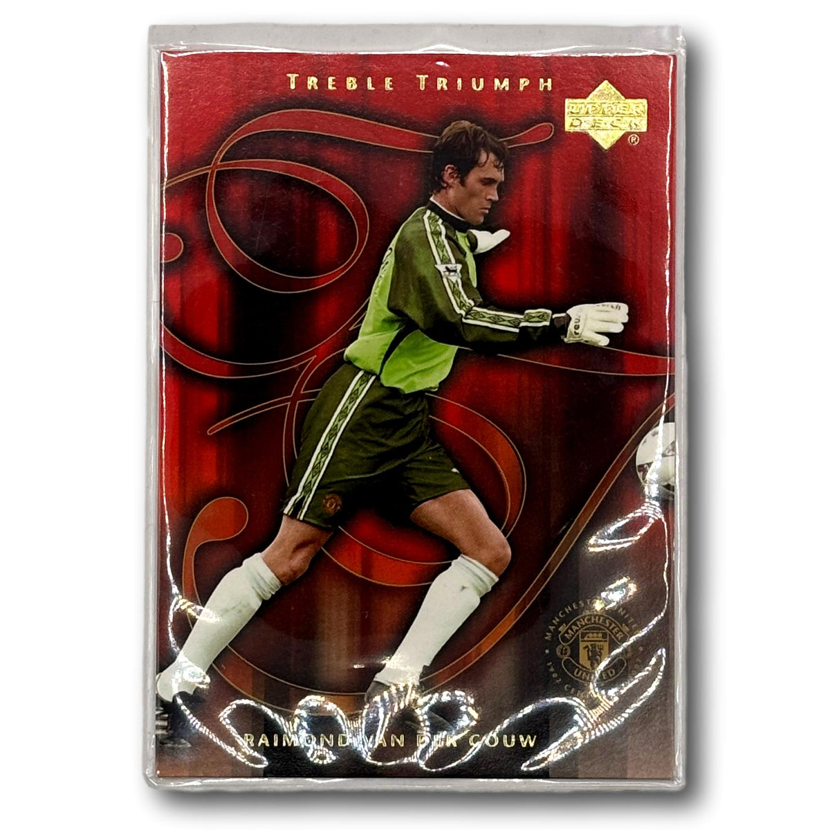 Upper Deck 2002 - Treble Triumph - Manchester United - Raimond Van Der Gouw
