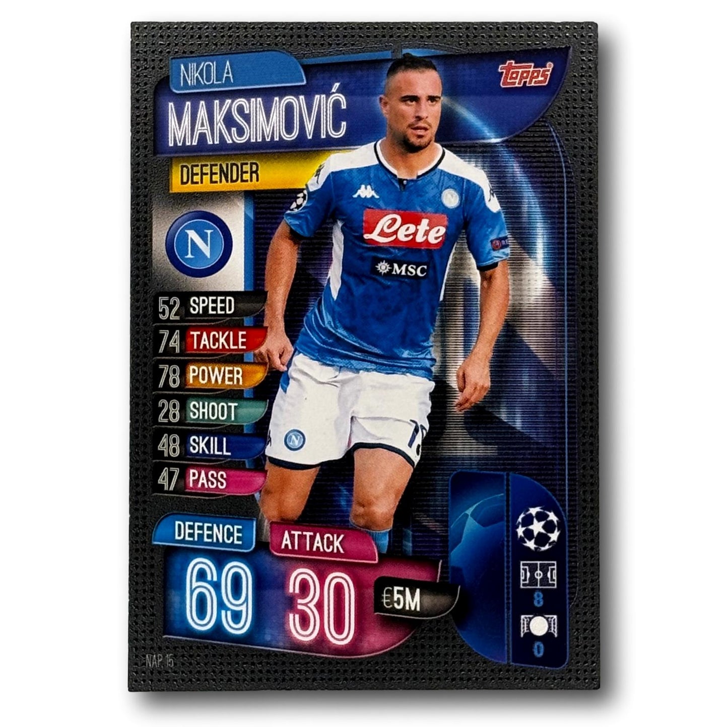 Topps Match Attax 2019/20 - Defender - Nikola Maksimović