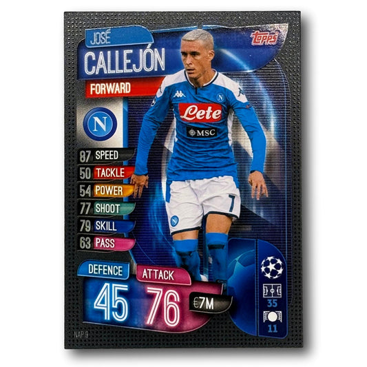 Topps Match Attax 2019/20 - Forward - José Callejón