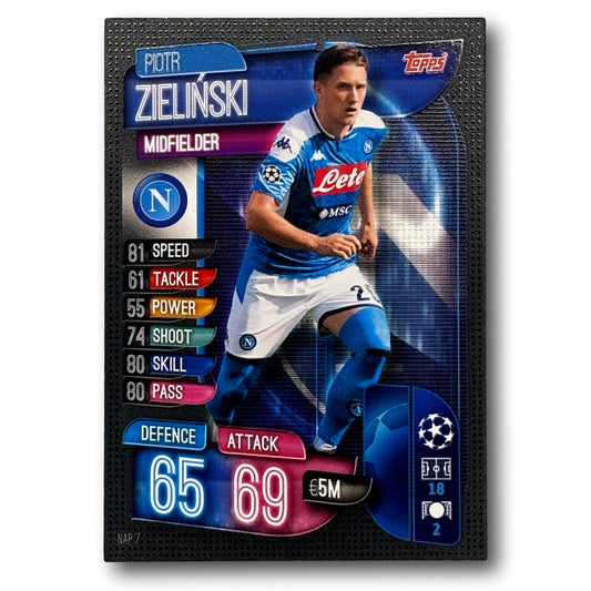 Topps Match Attax 2019/20 - Midfielder - Piotr Zieliński