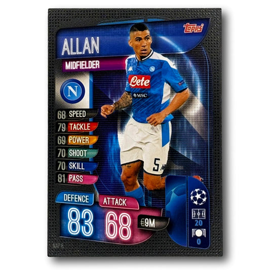 Topps Match Attax 2019/20 - Midfielder - Allan