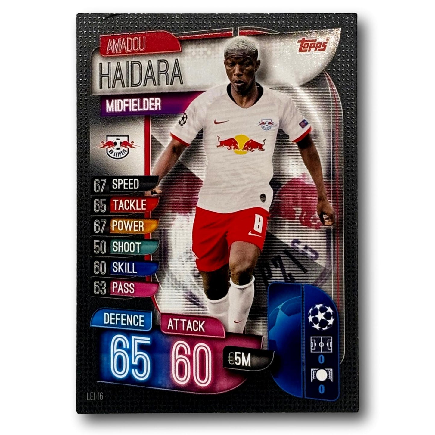 Topps Match Attax 2019/20 - Milieu de terrain - Amadou Haidara