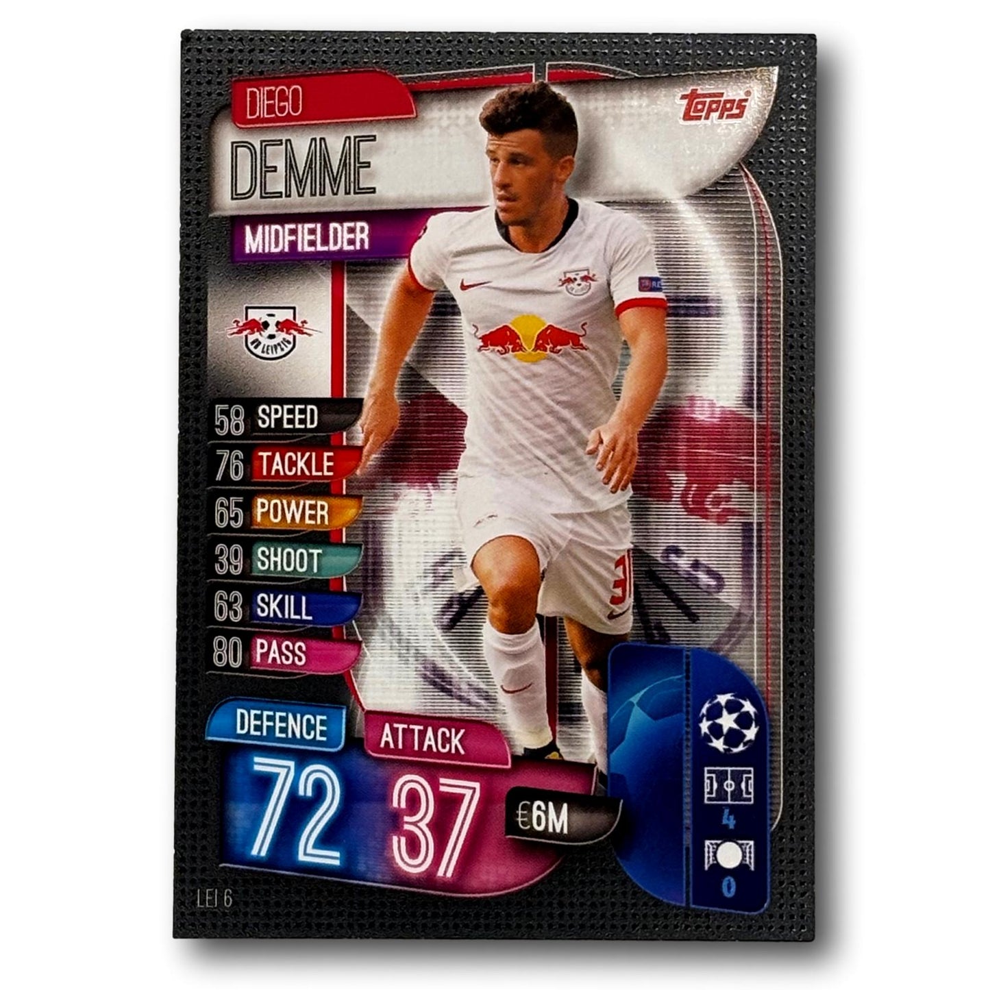 Topps Match Attax 2019/20 - Milieu de terrain - Diego Demme