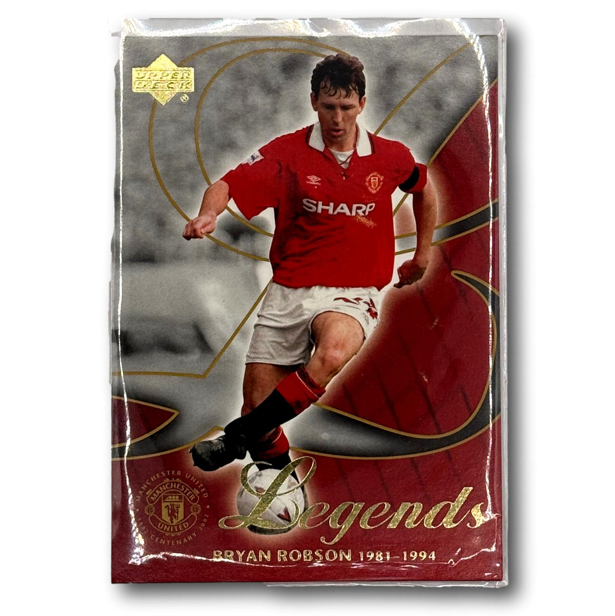 Upper Deck 2002 - Legends - Manchester United - Bryan Robson
