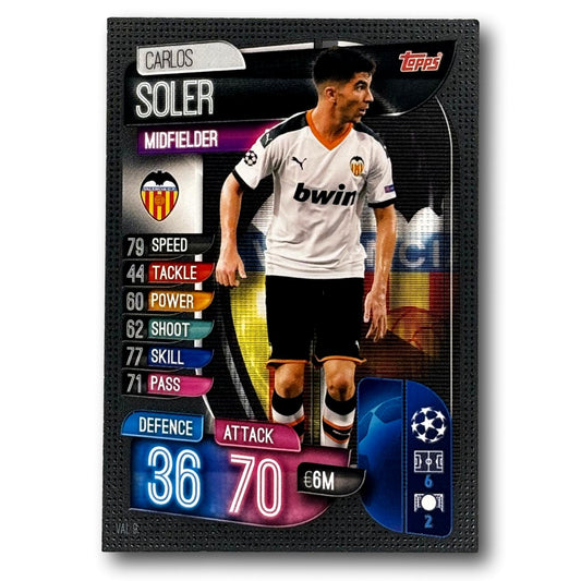 Topps Match Attax 2019/20 - Midfielder - Carlos Soler