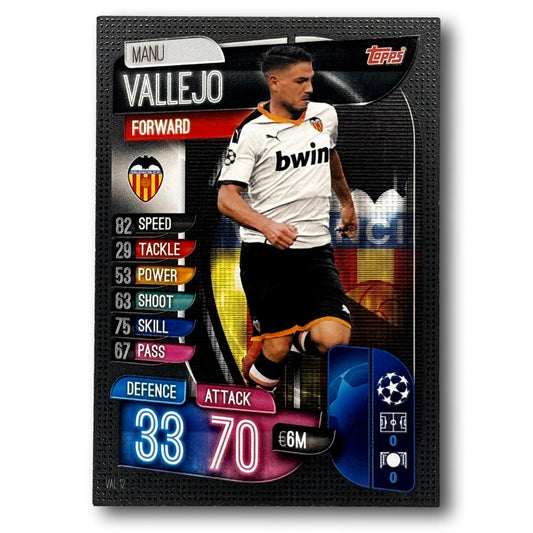 Topps Match Attax 2019/20 - Forward - Manu Vallejo