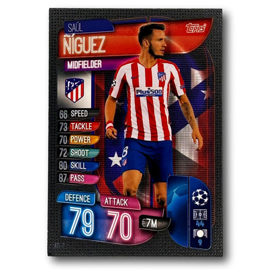 Topps Match Attax 2019/20 - Midfielder - Saúl Ñíguez