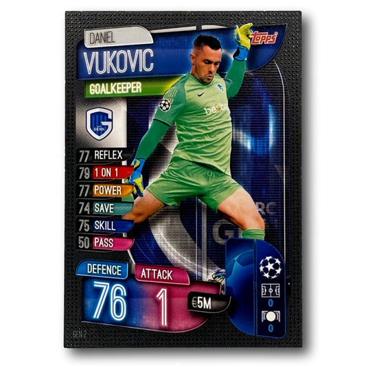 Topps Match Attax 2019/20 - Goalkeeper - Daniel Vukovic