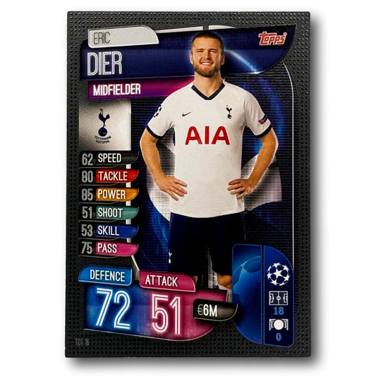 Topps Match Attax 2019/20 - Midfielder - Eric Dier