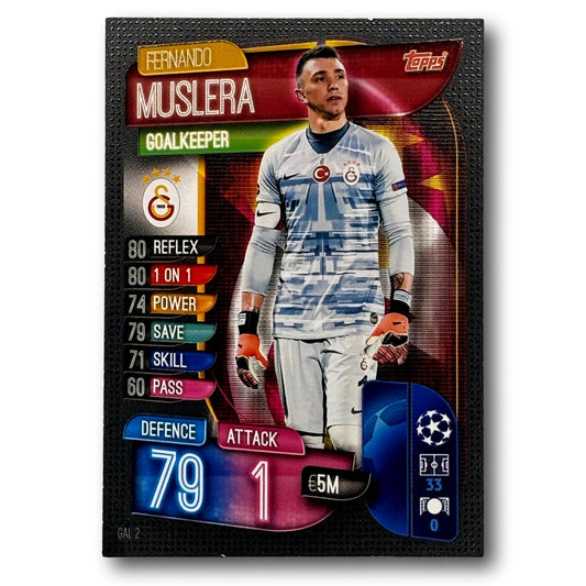 Topps Match Attax 2019/20 - Goalkeeper - Fernando Muslera