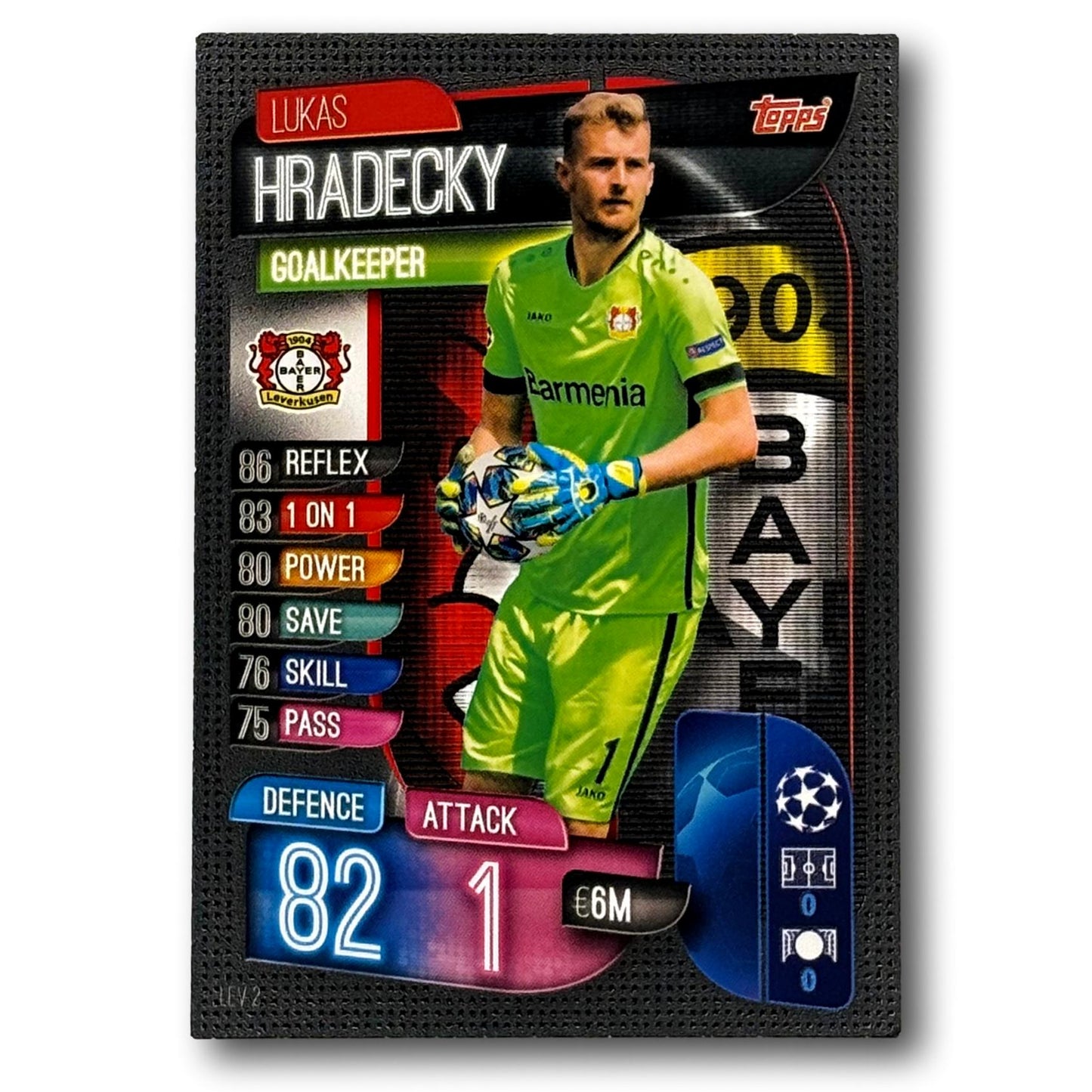 Topps Match Attax 2019/20 - Goalkeeper - Lukas Hradecky
