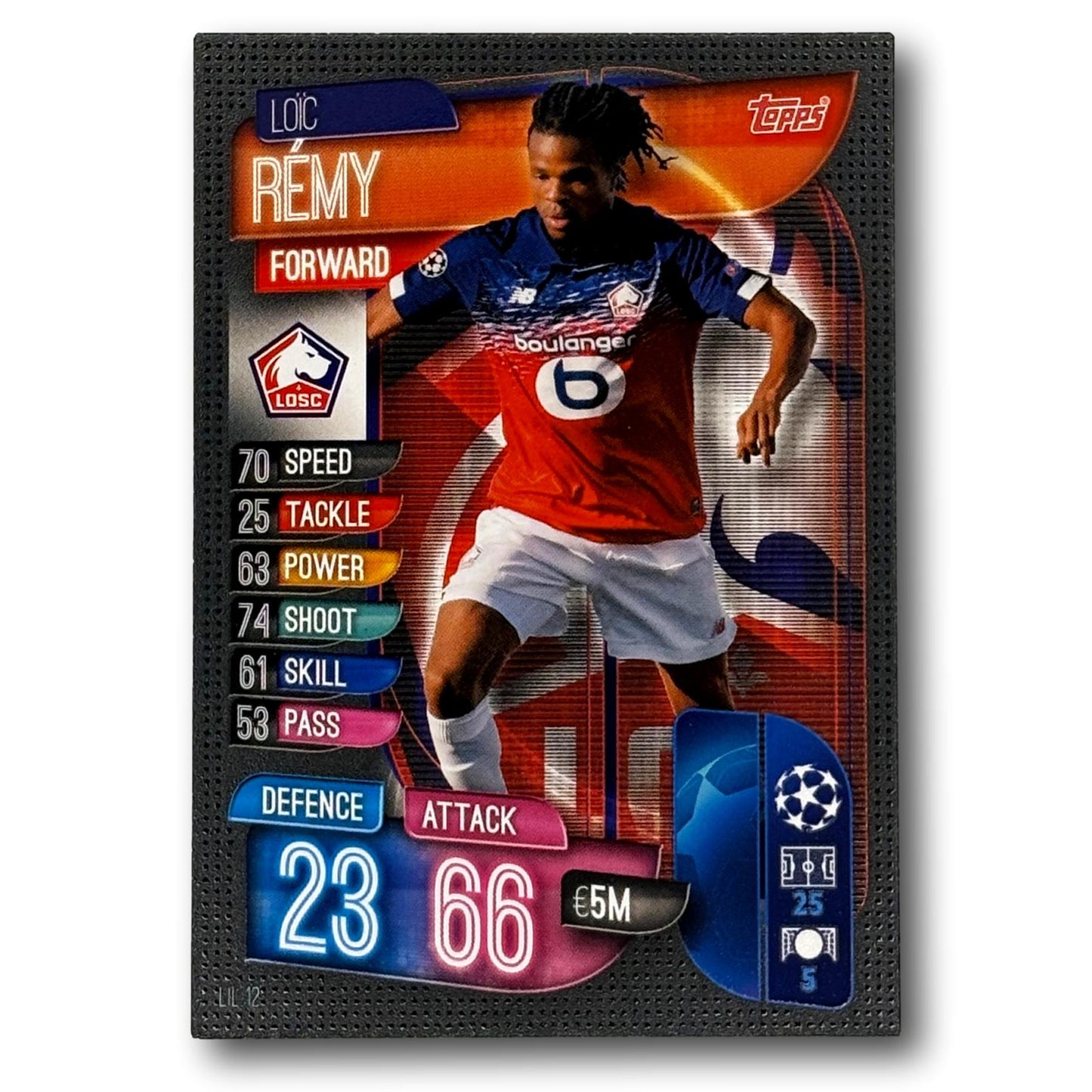 Topps Match Attax 2019/20 - Attaquant - Loïc Rémy