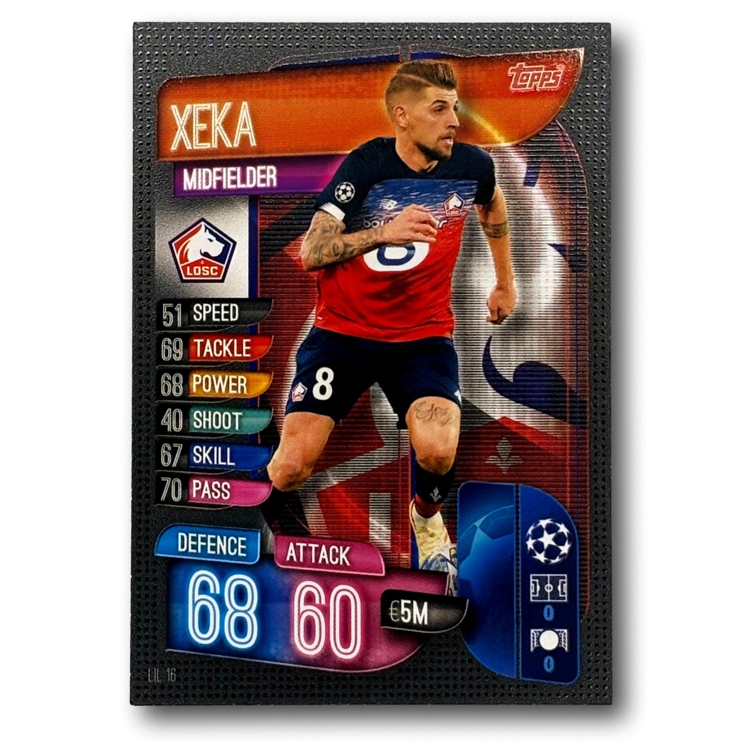 Topps Match Attax 2019/20 - Milieu de terrain - Xeka