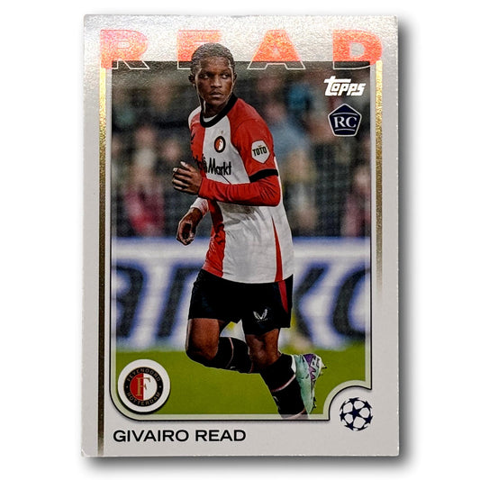 Topps UEFA Club Competition 2024/25 - Rookie Card - Givairo Read