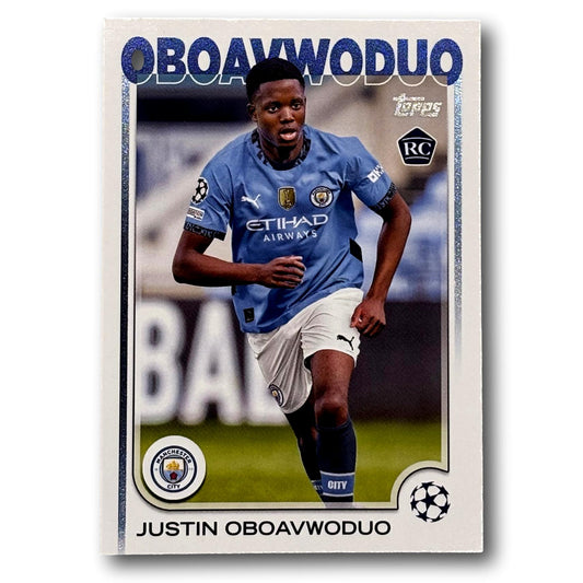Topps UEFA Club Competition 2024/25 - Rookie Card - Justin Oboavwoduo