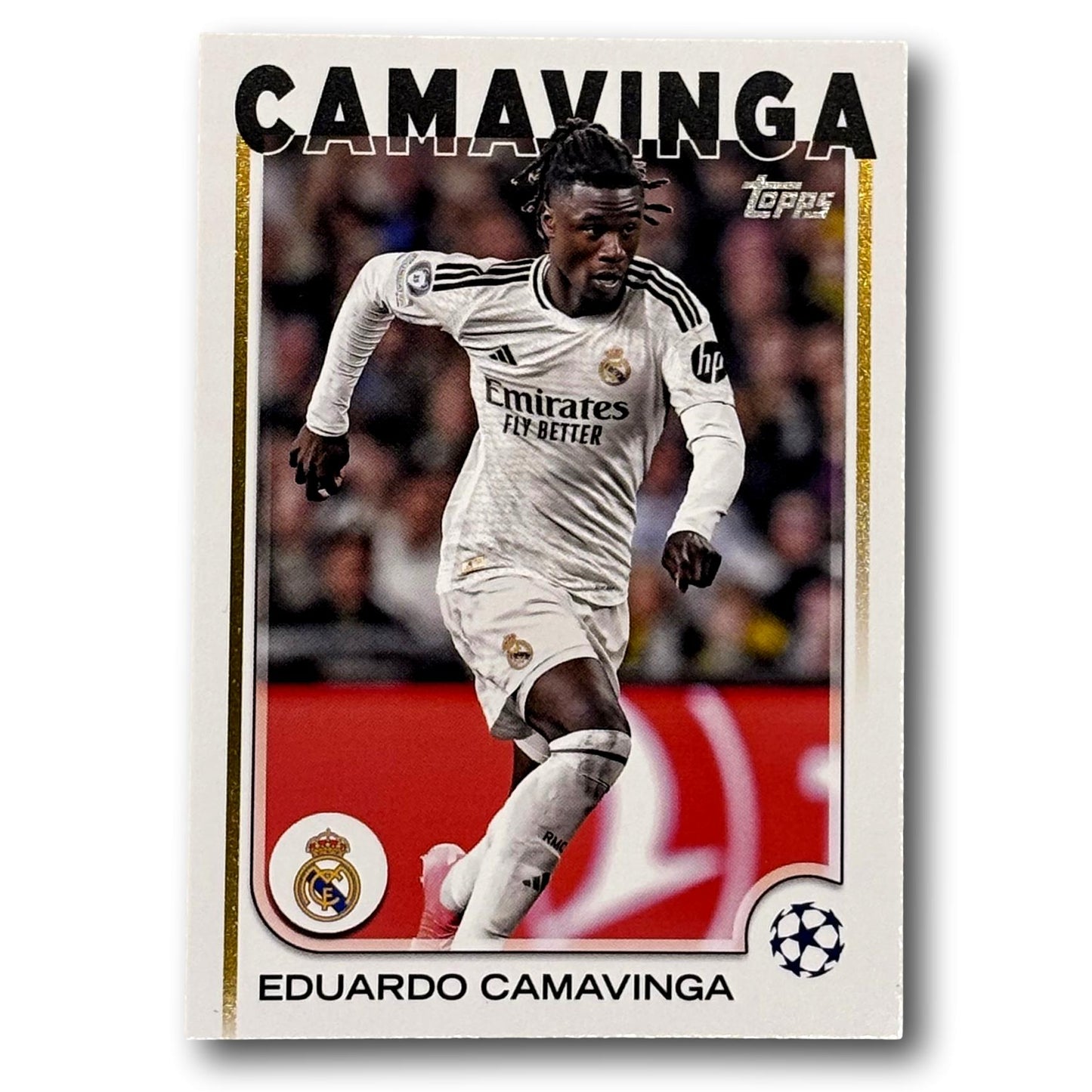 Topps Compétitions de clubs de l'UEFA 2024/25 - Eduardo Camavinga