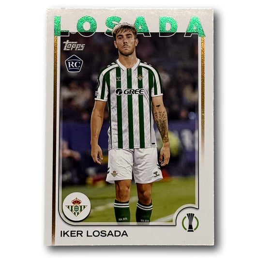 Topps UEFA Club Competition 2024/25 - Rookie Card - Iker Losada