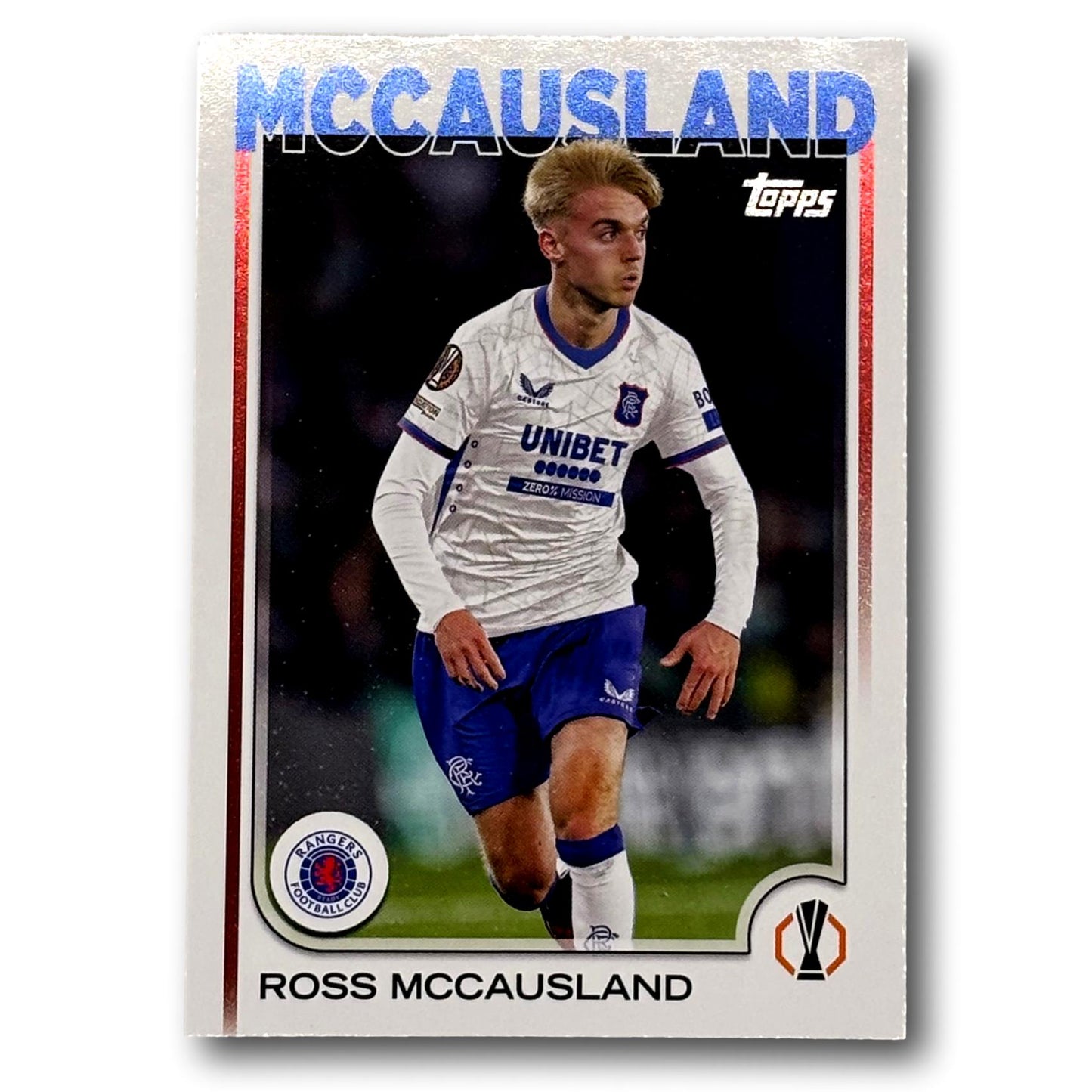 Compétition des clubs UEFA Topps 2024/25 - Ross McCausland
