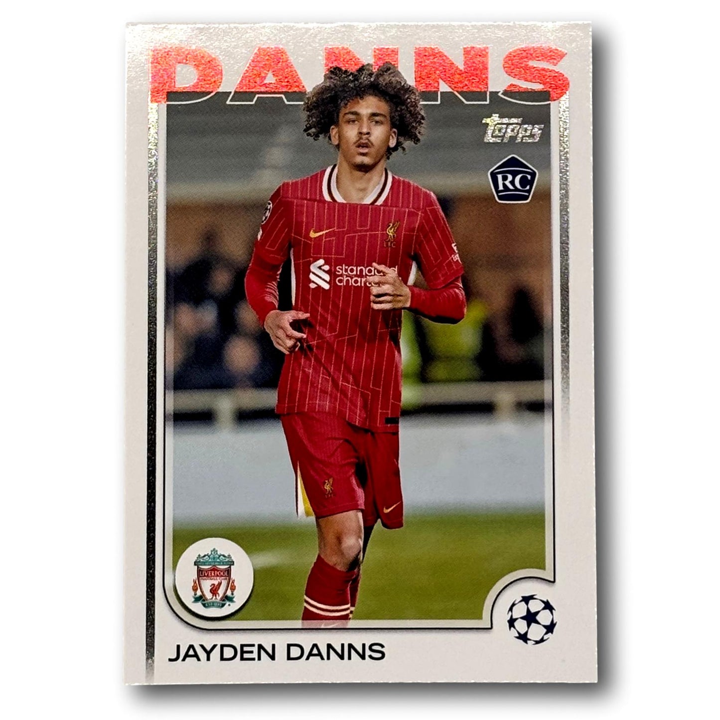 Compétition des clubs UEFA Topps 2024/25 - Carte de recrue - Jayden Danns