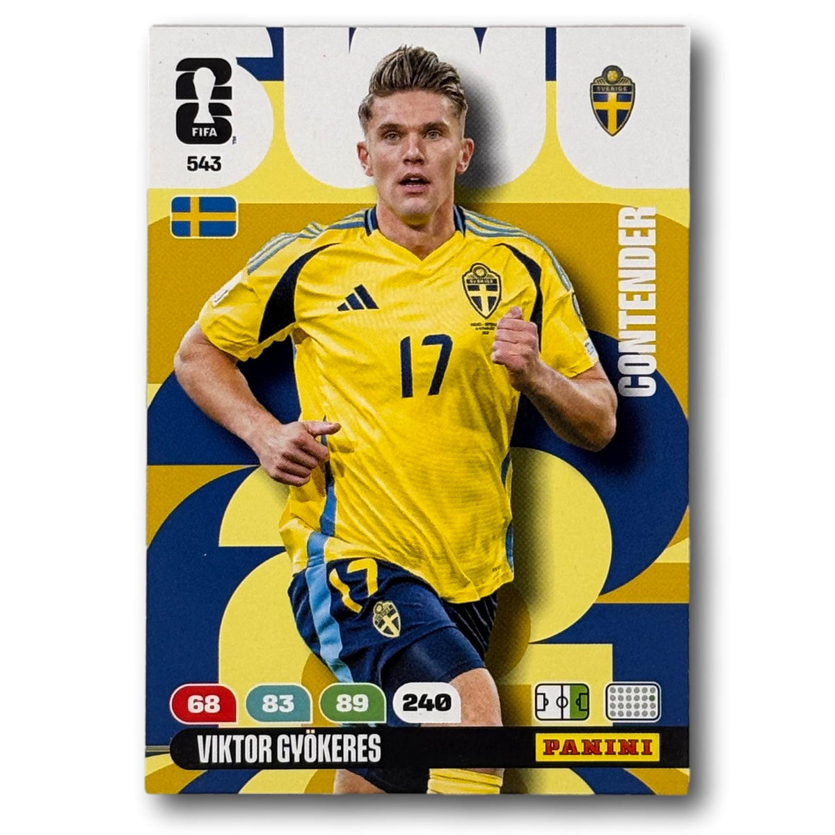 Adrenalyn FIFA World Cup 2026 - Viktor Gyökeres #543