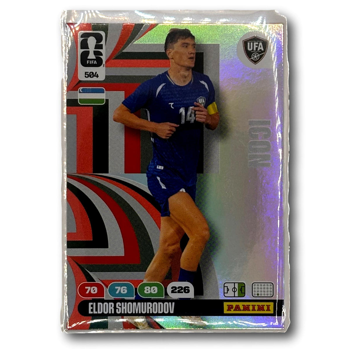 Adrenalyn FIFA World Cup 2026 - Icon - Eldor Shomurodov #504