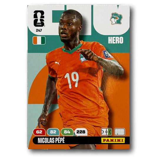 Adrenalyn Copa Mundial de la FIFA 2026 - Nicolas Pépé #247
