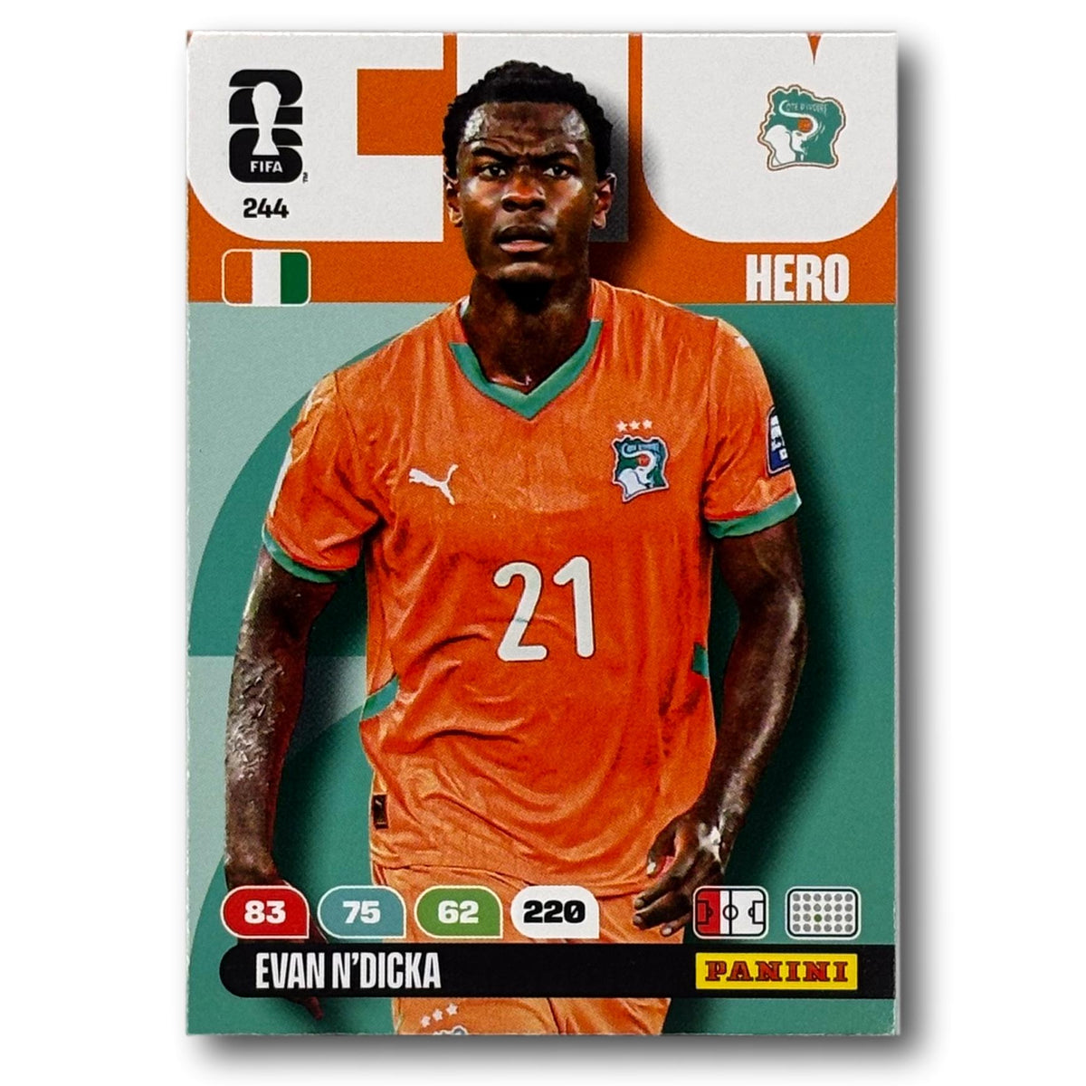 Adrenalyn FIFA World Cup 2026 - Evan N'Dicka #244