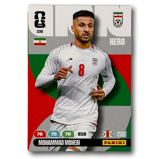 2026年FIFA世界杯 Adrenalyn 系列 - Mohammad Mohebi #236