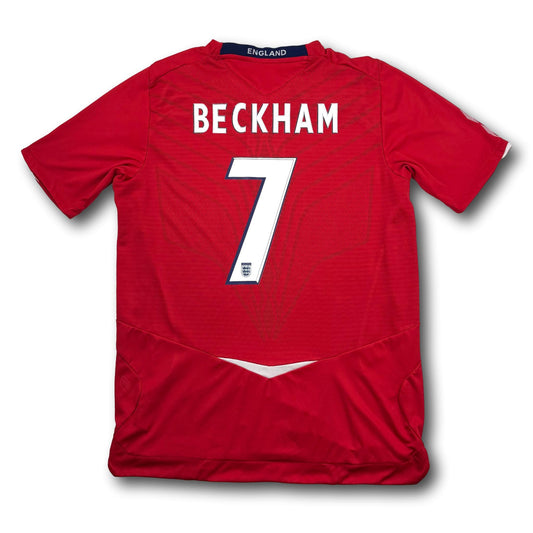 Angleterre - 2008-10 - Extérieur - L - Umbro - Beckham #7
