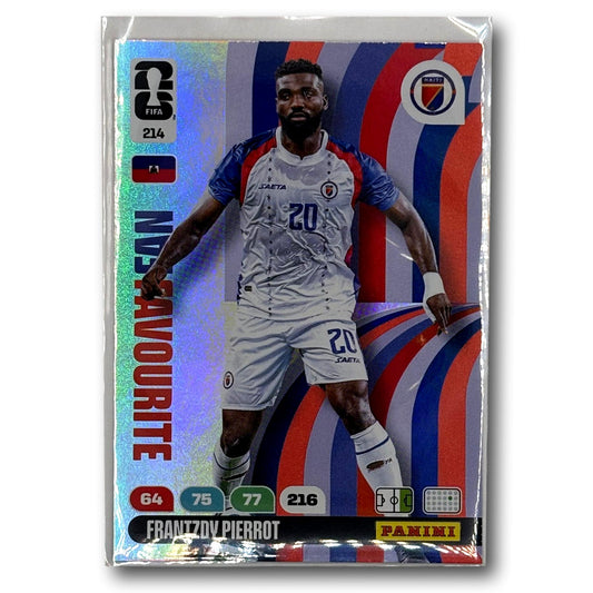 Adrenalyn FIFA World Cup 2026 - Fan Favourite - Frantzdy Pierrot #214